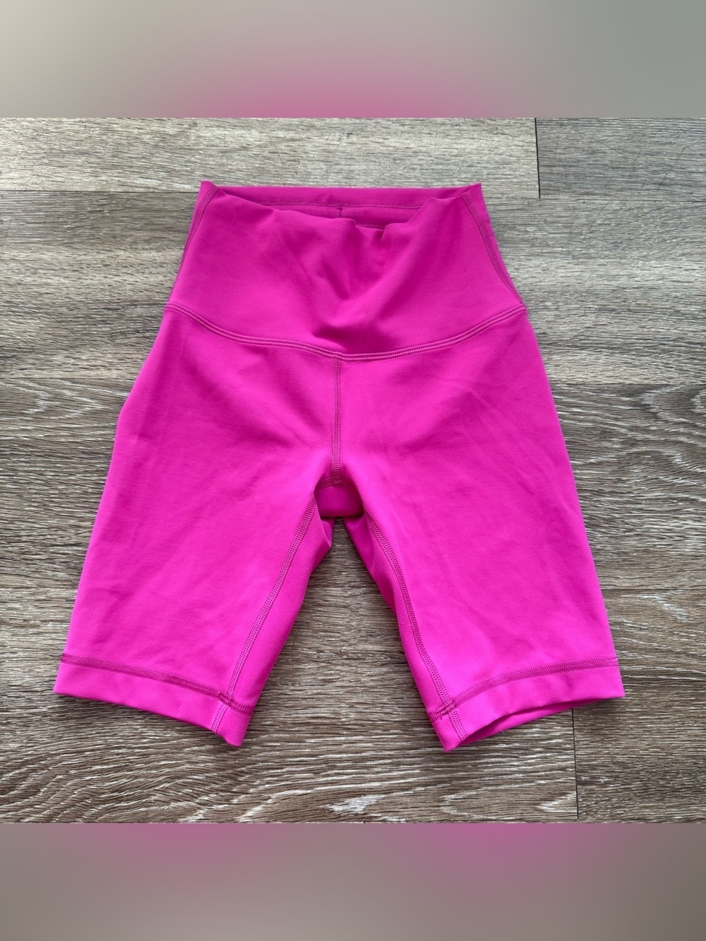 Lululemon Wunder Train High Rise Short 8" Ripened Raspberry - Picture 3 of 7